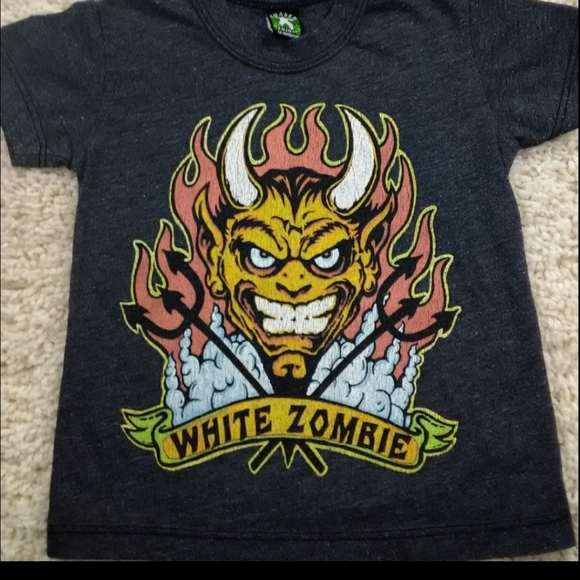 WHITE ZOMBIE VINTAGE CONCERT TEE SHIRT KIDS 12-18 MONTHS - Picture 5 of 5
